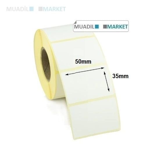 50x35 mm kuse etiket